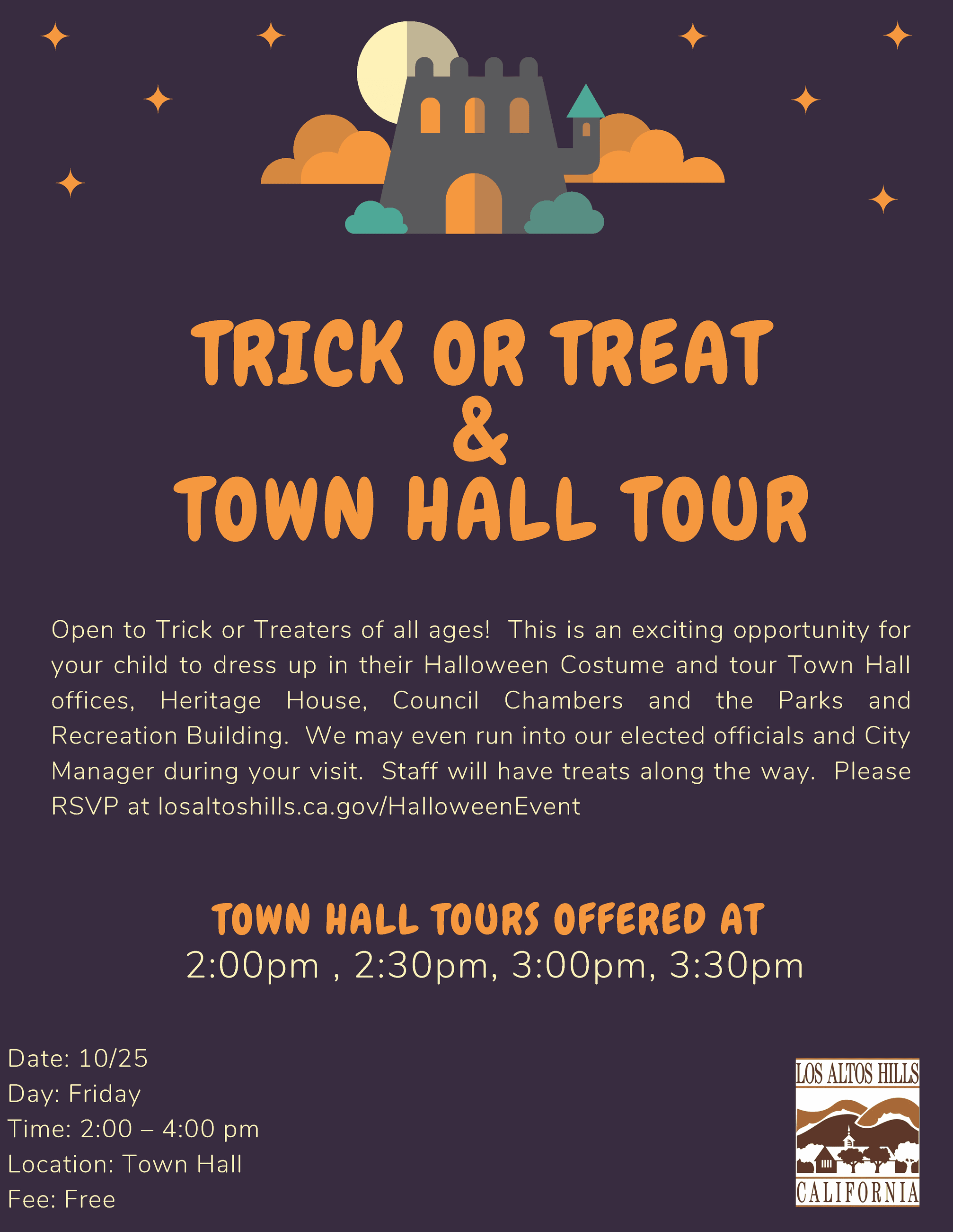 trick or treat and tour